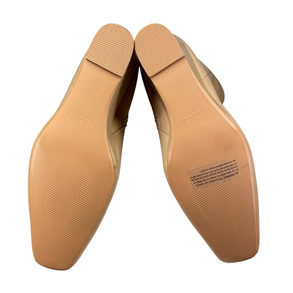 Torgeis women’s Milan mid calf boots. Beige. Faux leather. Size 7. - Picture 12 of 12